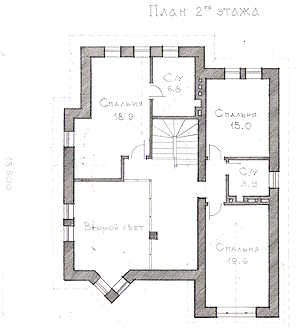 план 1-ого этажа
